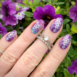 Floral Ombre Nail Wraps